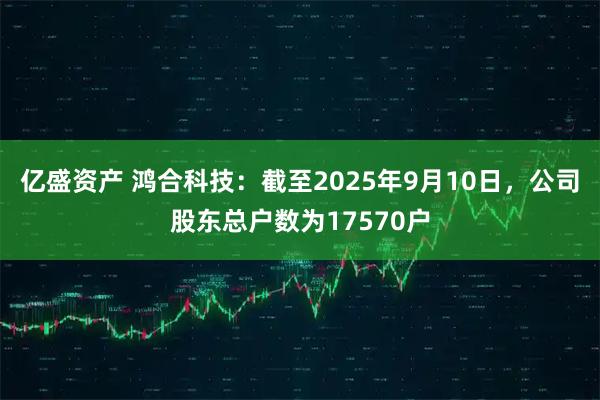 亿盛资产 鸿合科技：截至2025年9月10日，公司股东总户数为17570户